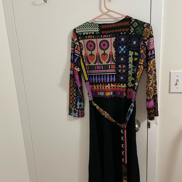 Desigual Dress Vest Jill with color block motif - Picture 7 of 7